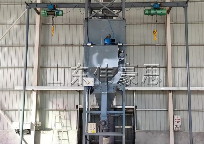 氧化鎂噸袋自動拆包機，噸包投料站工作原理