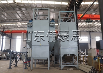 石墨粉自動噸袋拆包機(jī)，無塵噸包卸料站圖片