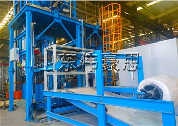 除塵灰智能噸袋包裝機(jī)，全自動噸包秤車間現(xiàn)場