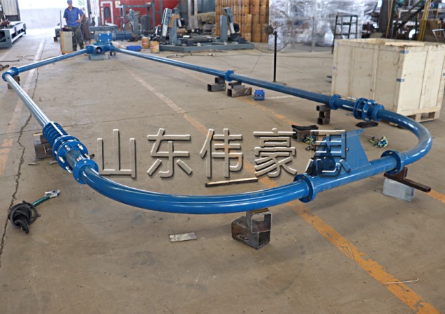 碳酸鈣管鏈式輸送機，管鏈分攤輸送機生產(chǎn)現(xiàn)場
