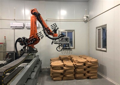 化工企業(yè)使用袋料自動(dòng)拆垛機(jī)器人有什么好處？
