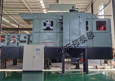 蘇打粉智能噸袋破袋機(jī)，自動(dòng)噸包破包機(jī)操作現(xiàn)場(chǎng) 