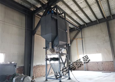 石英砂自動噸袋破袋機、高效環(huán)保的噸袋拆包機