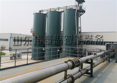 氧化鋅粉管鏈式輸送機，多組管鏈機搭配客戶案例
