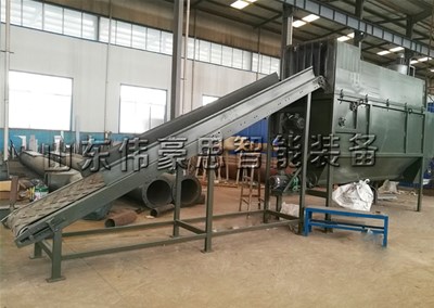 水泥拆包機是怎樣做到無塵減少污染的？