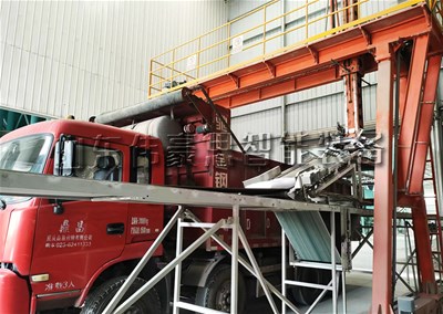 50KG砂漿全自動(dòng)裝車機(jī)，桁架式自動(dòng)裝車機(jī)器人