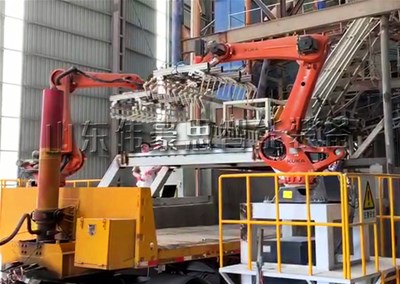 水泥袋自動裝車機械手，機器人自動裝車系統(tǒng)供應(yīng)