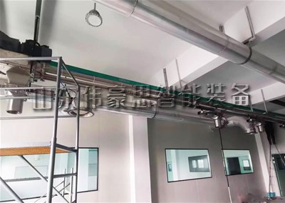 聚乙烯管鏈式輸送設(shè)備 管鏈輸送機密閉無塵輸送