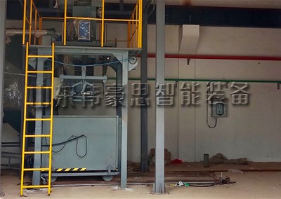 活性炭自動(dòng)噸包機(jī)設(shè)備，定量式噸袋包裝機(jī)使用案例