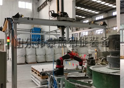 混凝土轉(zhuǎn)機(jī)器人碼垛機(jī)，全自動(dòng)碼垛機(jī)整套設(shè)備