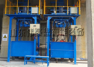 山東橡膠粉噸袋包裝機(jī)，噸包包裝秤結(jié)構(gòu)原理