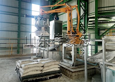 袋料全自動(dòng)拆包機(jī)器人，機(jī)械手拆垛破袋機(jī)廠家
