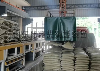 顏料全自動裝車機是怎樣自動完成裝車任務的？