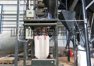 氧化鈣噸袋自動(dòng)包裝秤，噸包包裝機(jī)工作使用過(guò)程