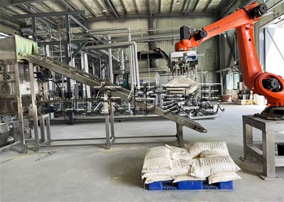 你知道堿粉全自動(dòng)拆袋機(jī)器人是怎樣工作的嗎？