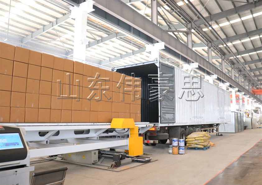 紙箱料自動推進式裝車機，全自動裝車機實現(xiàn)多產(chǎn)品裝車