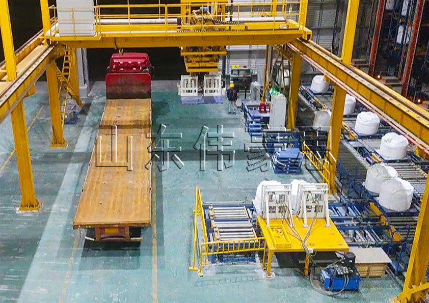 鋰電材料噸袋裝車機(jī) 800KG粉料自動(dòng)裝車設(shè)備